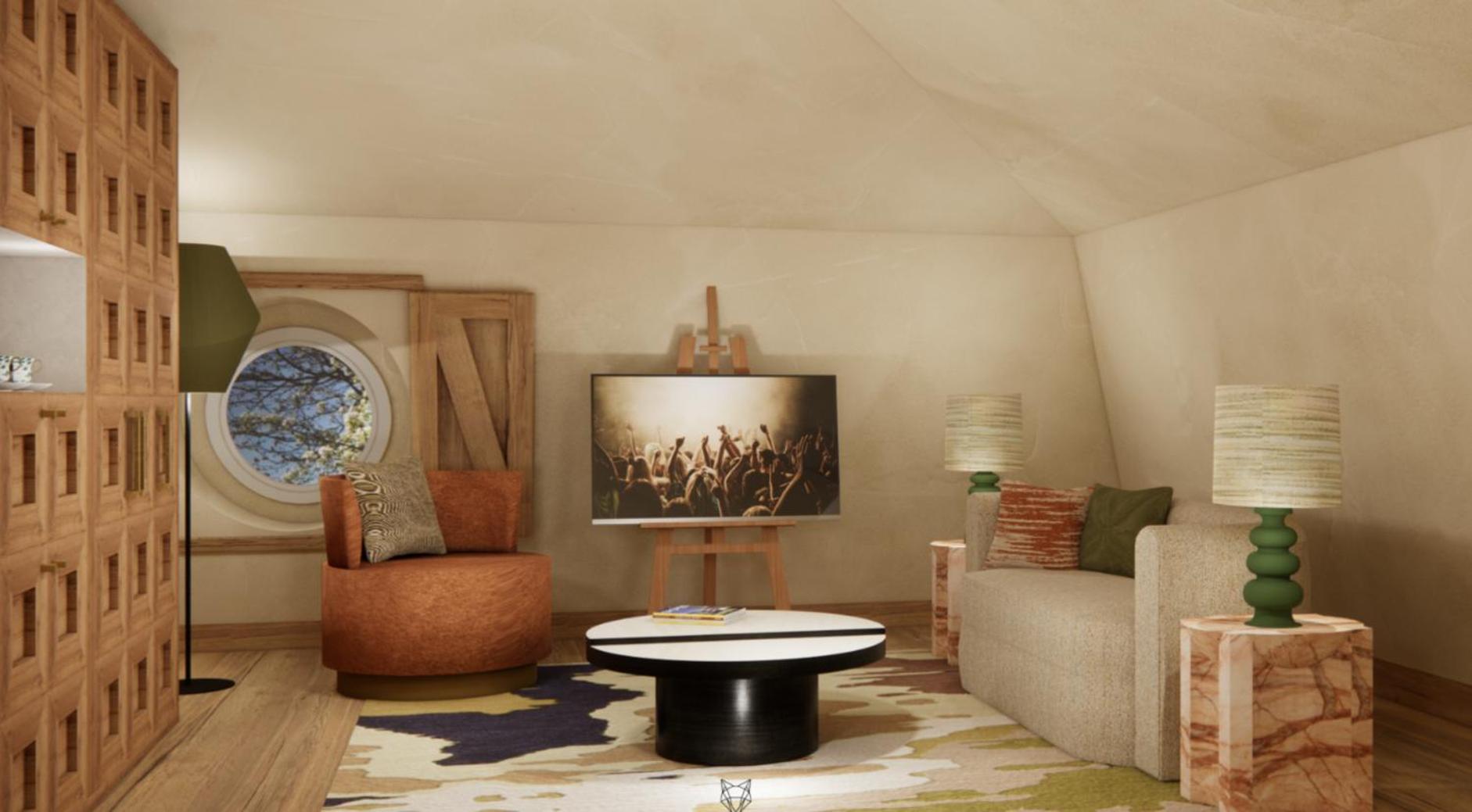 Chateau St Gerlach - Oostwegel Collection, Member Of Relais And Chateaux Valkenburg aan de Geul Rum bild 3D interior rendering